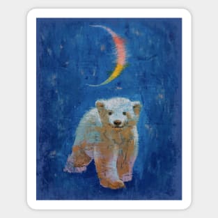 Polar Bear Cub Sticker